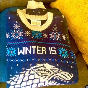 GAME OF THRONES sweater XXL HBO branded. Worn once! In excellent condition.